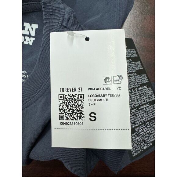 NWT Forever 21 Alan Jackson Gone Country Graphic Baby Tee Size Small - Picture 5 of 7